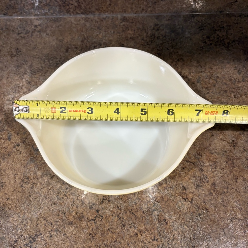Pyrex Vintage Town and Country 1 1/2 Pint Pyrex Casserole with Lid 472 - Picture 8 of 8
